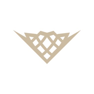 royal logo embroiderable logo modern corporate, abstract letter logo