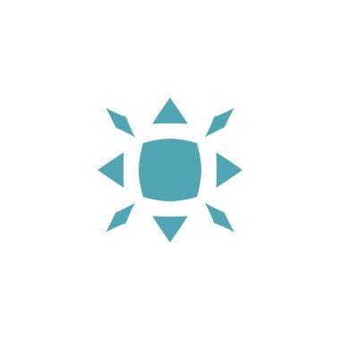 four direction luck symbol logo simple a design, graphic, minimalist.logo