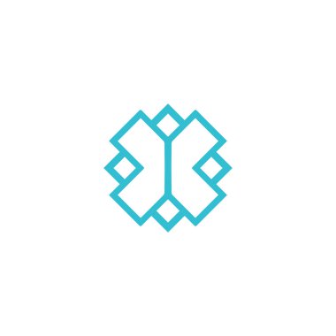 yaratıcı x logosu x simgesi akılda kalıcı basit x logosu