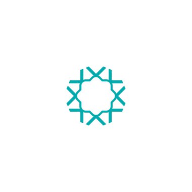 Basit giyim endüstrisi tekstil kullanımı için basit logo