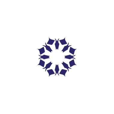 Basit giyim endüstrisi tekstil kullanımı için basit logo