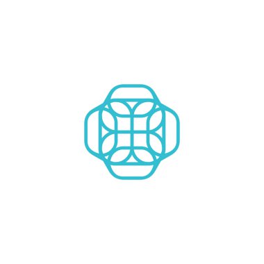 Basit giyim endüstrisi tekstil kullanımı için basit logo