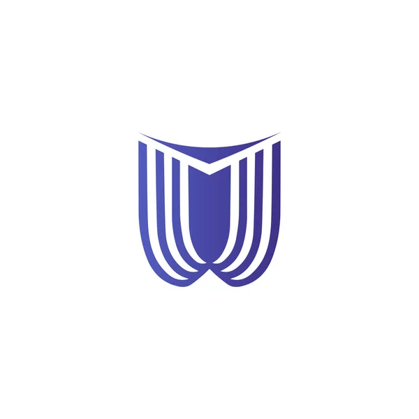Bildung Logo Universität Ikone Pädagogen Symbol Einfach Logo — Stockvektor