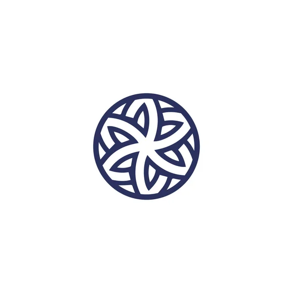 Królewskie Logo Tarczy Obrony Symbol Ikony Mocy — Wektor stockowy