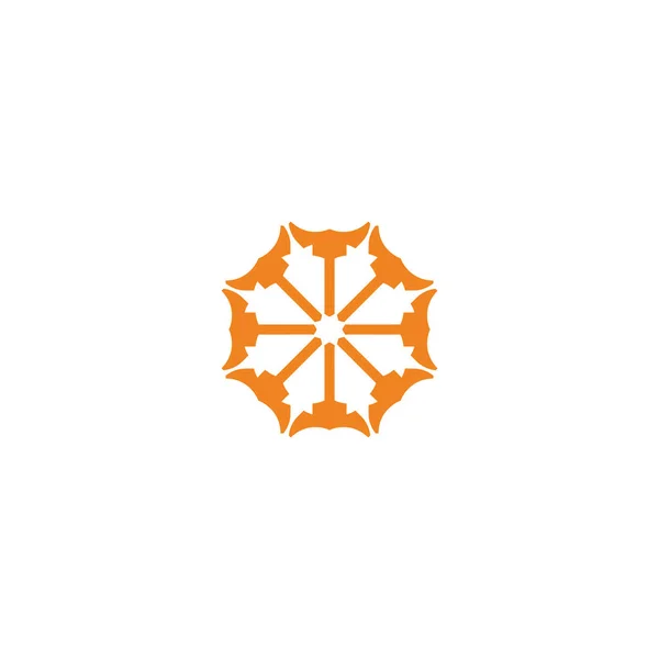 Prosty Symbol Przemysłu Odzieżowego Proste Logo Użytku Włókienniczego — Wektor stockowy