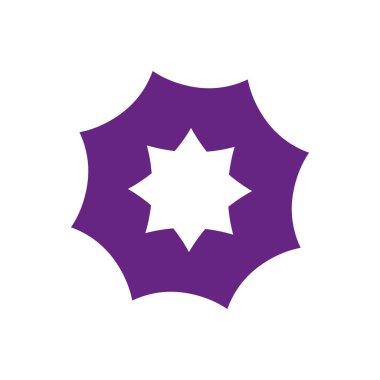 Anadolu Kültür Motifi Soyut Halı ve Halı Desenli Logo Türk Tasarım Şablonu Vektörü a136