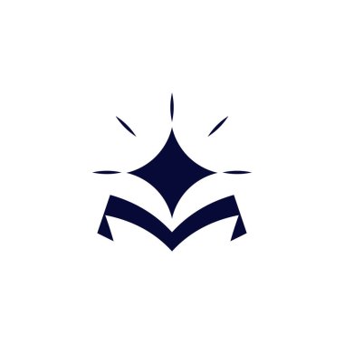 Okullar için eğitim logosu basit bir logo okulu simgesi a1