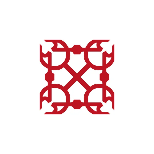 Anatolian Culture Motif Πολύχρωμο Αφηρημένο Χαλί Και Χαλί Μοτίβο Λογότυπο — Διανυσματικό Αρχείο