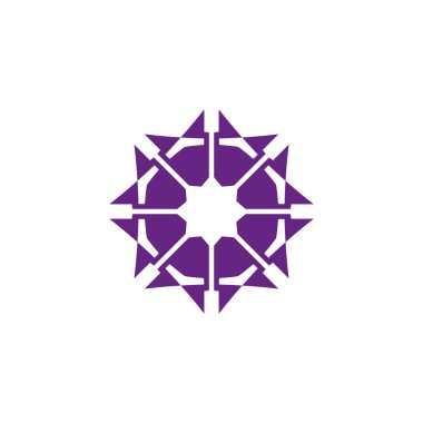 Biçim Lüks Fikir Deseni Eşsiz Renkli Mandala Logo Tasarımı Şablon Vektörü a47