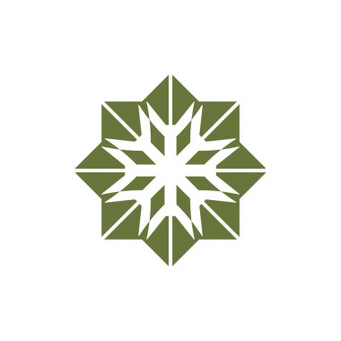 Biçim Lüks Fikir Deseni Eşsiz Renkli Mandala Logosu Tasarımı Şablon Vektörü a63