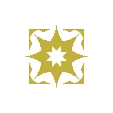 Biçim Lüks Fikir Deseni Eşsiz Renkli Mandala Logo Tasarımı Şablon Vektörü a71