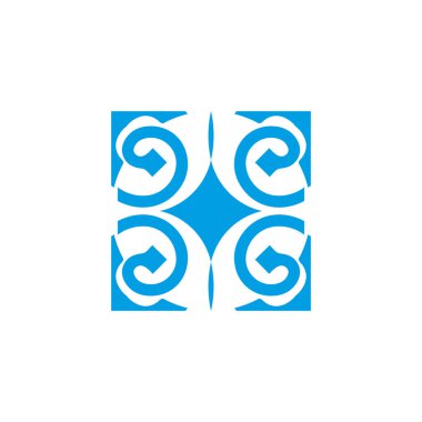 Biçim Lüks Fikir Deseni Eşsiz Renkli Mandala Logosu Tasarım Şablonu A88