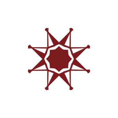 Biçim Lüks Fikir Deseni Eşsiz Renkli Mandala Logosu Tasarım Şablonu Vector a89