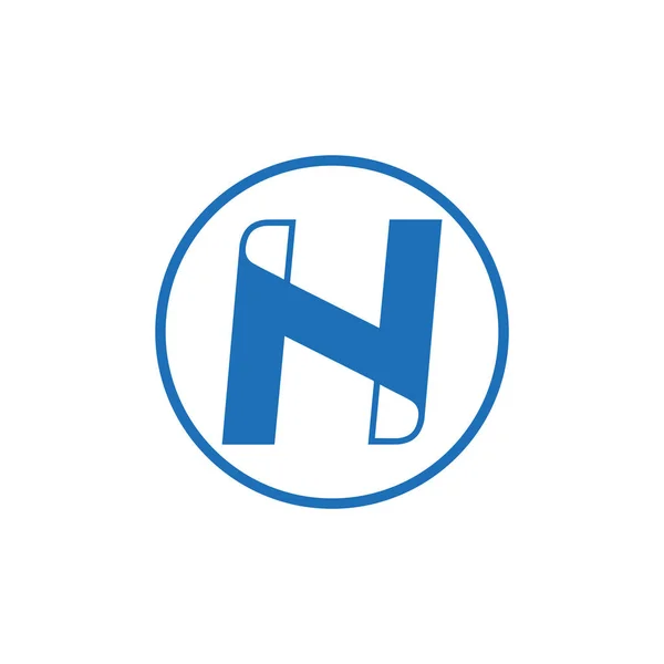Nロゴデザイン簡単キャッチーなN記号A1 — ストックベクタ