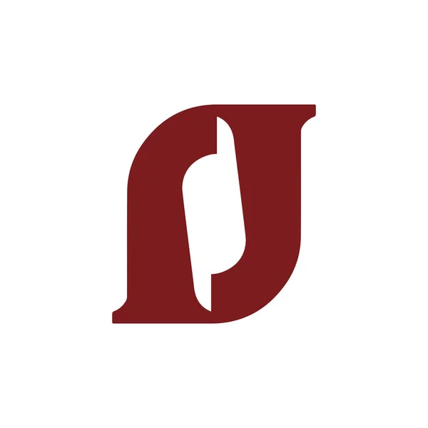 Qロゴデザイン簡単キャッチーなQ記号A1 — ストックベクタ