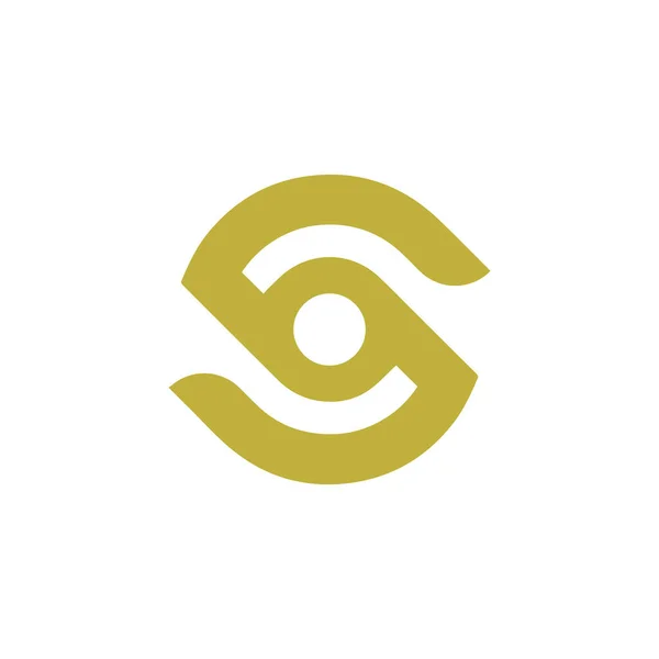 ロゴデザインがキャッチしやすいシンボル Aa1 — ストックベクタ