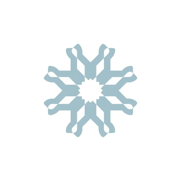 Estilo Idéia Luxo Padrão Único Colorido Abstrato Mandala Logo Design — Vetor de Stock