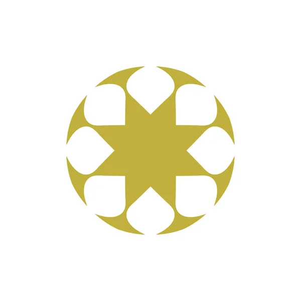 Στυλ Luxury Idea Pattern Μοναδικό Πολύχρωμο Αφηρημένη Mandala Λογότυπο Σχεδιασμός — Διανυσματικό Αρχείο