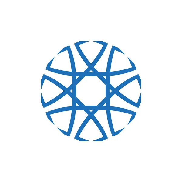Stijl Luxe Idee Patroon Uniek Kleurrijk Abstracte Mandala Logo Design — Stockvector