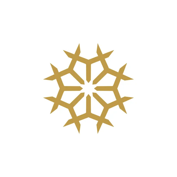 Biçim Lüks Fikir Deseni Eşsiz Renkli Soyut Mandala Logosu Tasarım — Stok Vektör