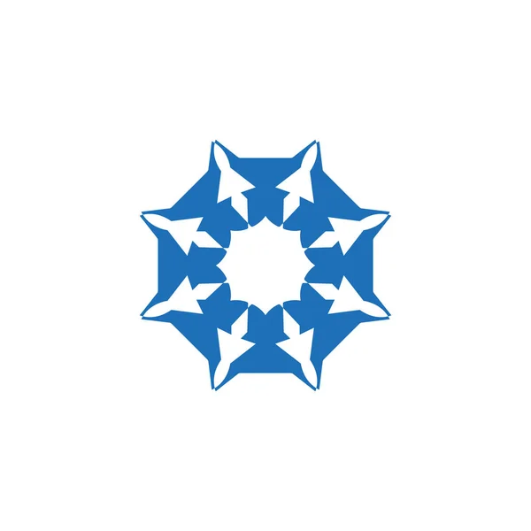 Стиль Розкішний Візерунок Ідеї Унікальний Барвистий Абстрактний Дизайн Логотипу Мандала — стоковий вектор