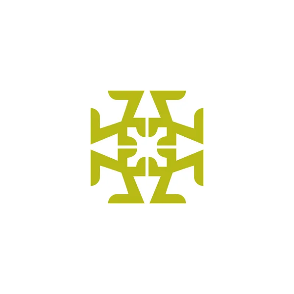 Στυλ Luxury Idea Pattern Μοναδικό Πολύχρωμο Αφηρημένη Mandala Λογότυπο Σχεδιασμός — Διανυσματικό Αρχείο