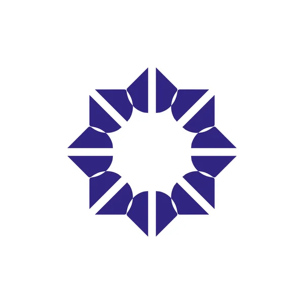스타일 아이디어 Abstract Mandala Logo Design Template Vector A54 — 스톡 벡터