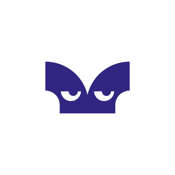 Simbolo Semplice Avatar Logo Giocatori Computer — Vettoriale Stock