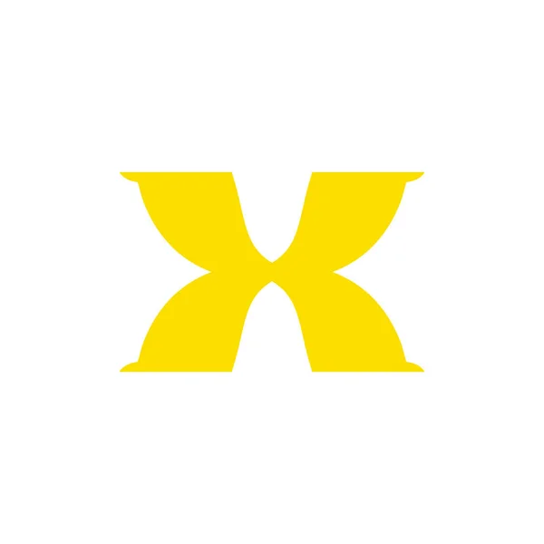 Xロゴデザイン簡単キャッチーなXデザイン未知のアイコンAa2 — ストックベクタ