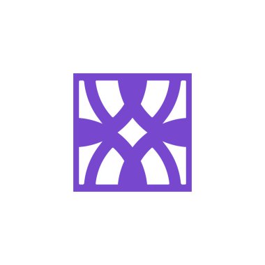 Premium monogram logosu Lüks hat logoti Evrensel sembol vektör tasarımı