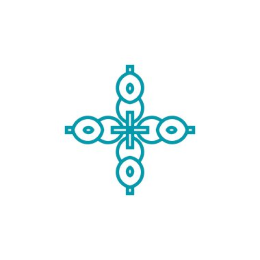 Premium monogram logosu Lüks hat logoti Evrensel sembol vektör tasarımı