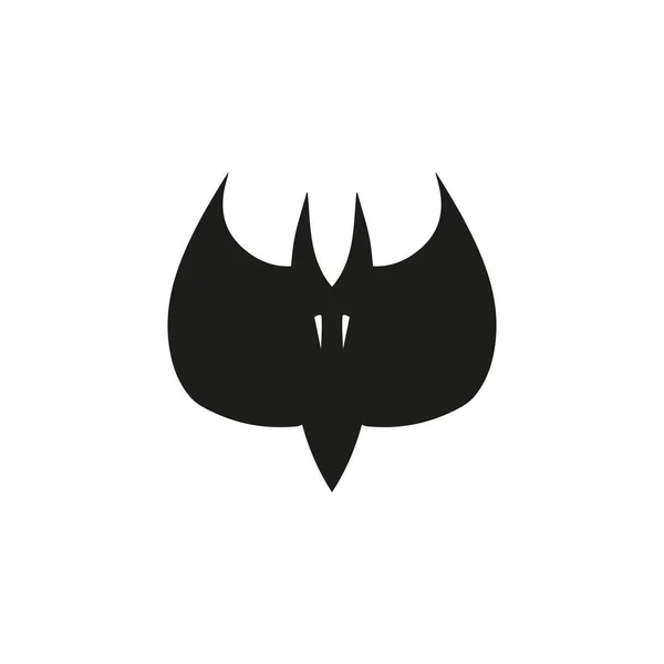 Логотип Кажана Векторна Іконка Концепція Векторний Логотип — стоковий вектор
