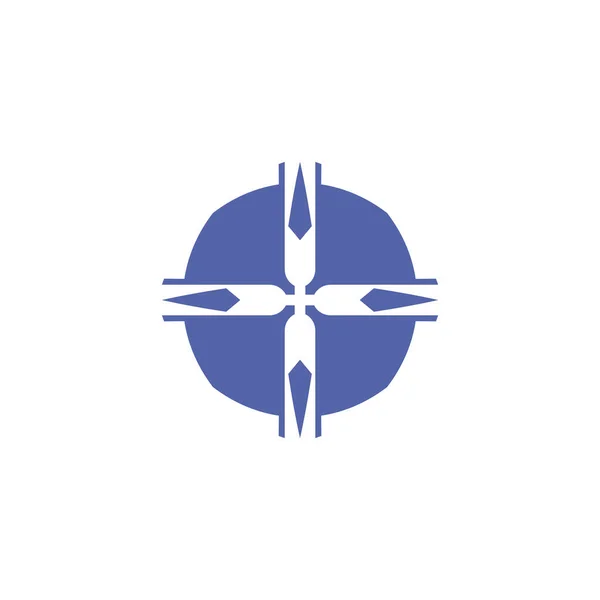 Premium Monogram Logo Luxury Line Logotype Universal Symbol Icon Vector — Stock Vector