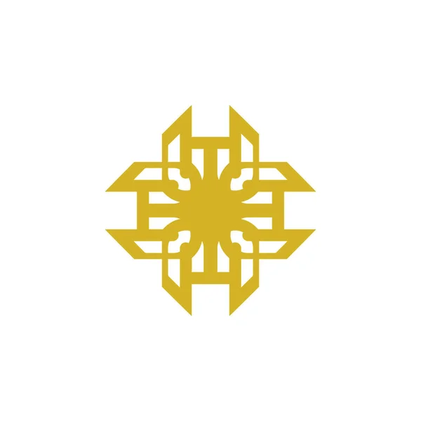 Premium Monogram Logo Luxusní Linka Logotyp Univerzální Symbol Design Vektoru — Stockový vektor