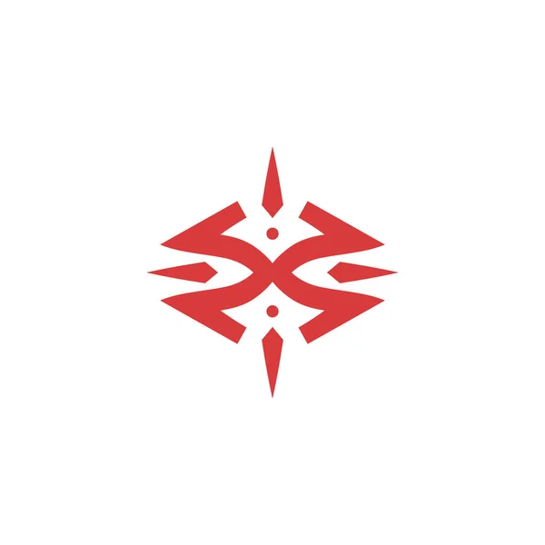 Logotipo Simples Cativante Moderno Estilo Design Plano Mínimo —  Vetores de Stock