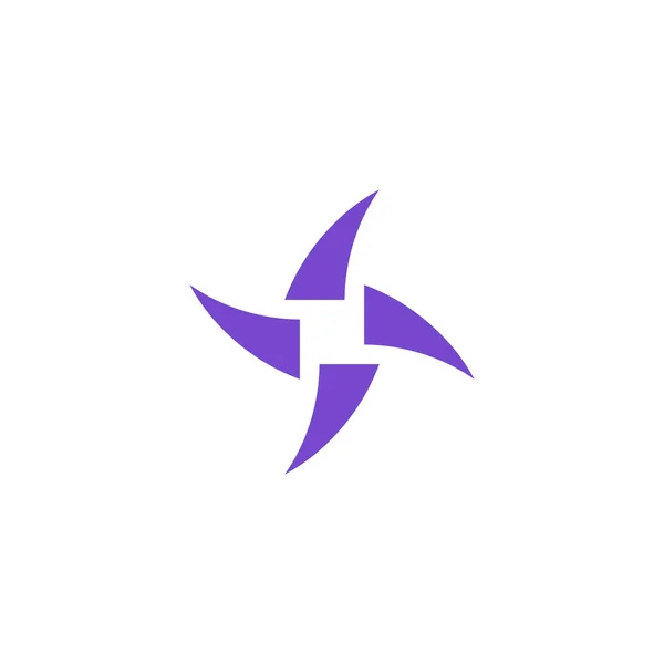 Vektor Symbol Ecken Glückssymbol Gute Taten Logo — Stockvektor