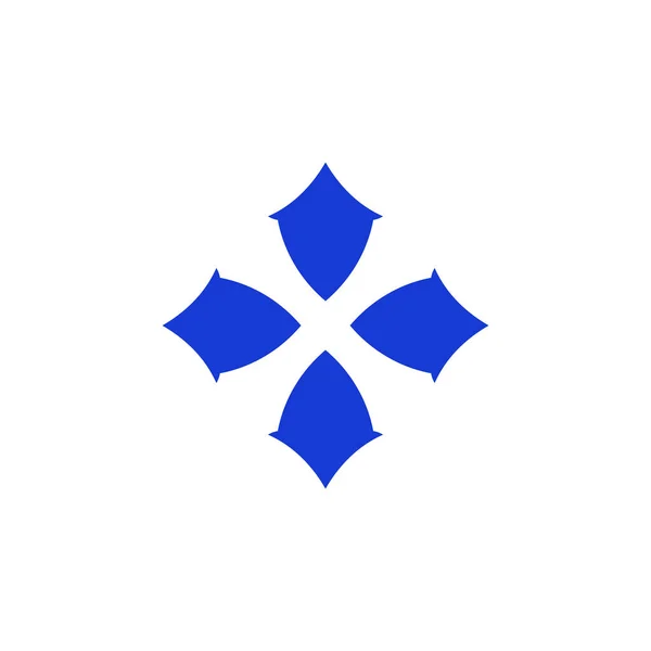 Wektor Ikona Rogi Szczęście Symbol Dobre Uczynki Logo — Wektor stockowy