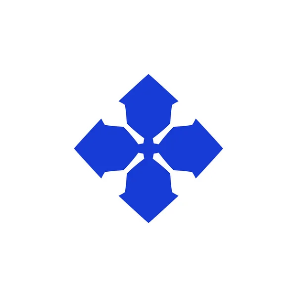 Векторна Іконка Кути Удачі Логотип Добрих Справ — стоковий вектор