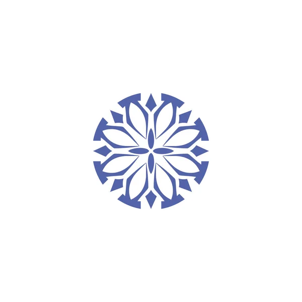Εικονίδιο Διάνυσμα Απλό Λογότυπο Αιχμηρές Γωνίες — Διανυσματικό Αρχείο