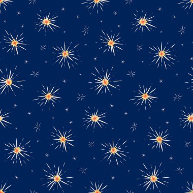 Parlayan pırıltılar ve havai fişeklerle kusursuz bir model.