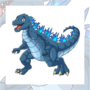 Godzilla çizgi film karakter tasarımı