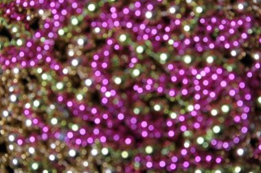 Pink and Gold Abstract Blurred Bokeh Background