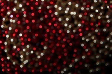 Özet Bulanık Arkaplan Kırmızı ve Altın Bokeh