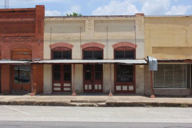 Granger TX: 7 Haziran 2023 - Granger Teksas 'taki Tarihi Şehir Binaları