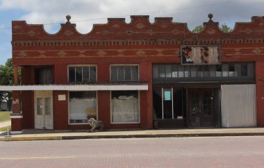 Tarihi Bina Ayrıntıları Granger TX şehir merkezinde