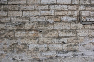 Güneydoğu TX 'teki Tarihi Binaların Tuğla ve Taş Detayları