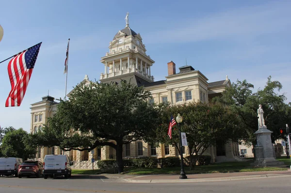 Belton June 2023 Historic Bell County Courthouse Located Downtown Belton — 스톡 사진