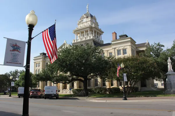 Belton, TX - 7 Haziran 2023: Historic Bell County Adliyesi Belton, Teksas