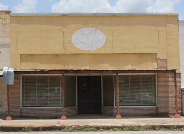 Granger TX: 7 Haziran 2023 - Granger Teksas 'taki Tarihi Şehir Binaları