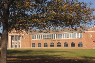 Tyler TX - 30 Aralık 2024 Tyler Junior College Binası Tyler Texas 'ta